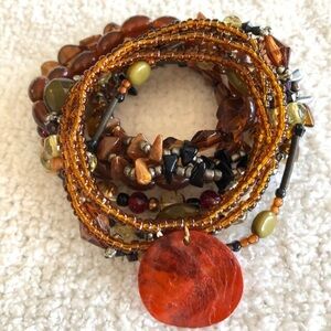Boho style bracelets